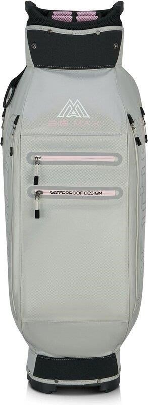 Big Max AQUA Sport 360 cart bag, bielo/šedý/ružový