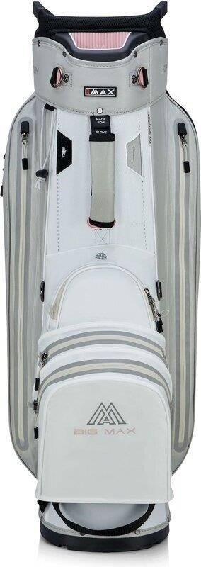 Big Max AQUA Sport 360 cart bag, bielo/šedý/ružový