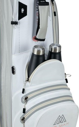 Big Max AQUA Sport 360 cart bag, bielo/šedý/ružový