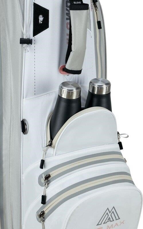 Big Max AQUA Sport 360 cart bag, bielo/šedý/ružový
