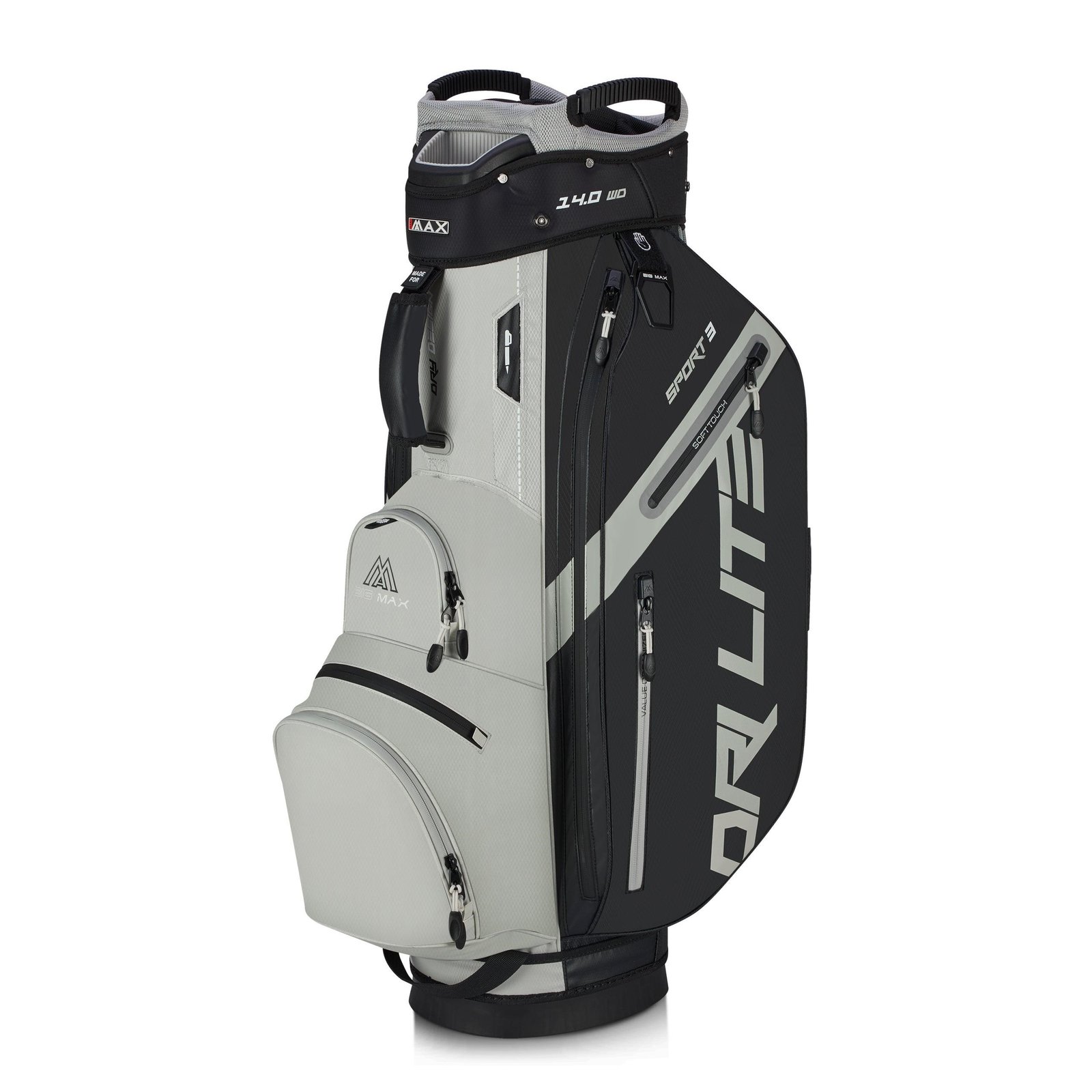 Big Max Dri Lite Sport 3 cart bag, čierna/taupe
