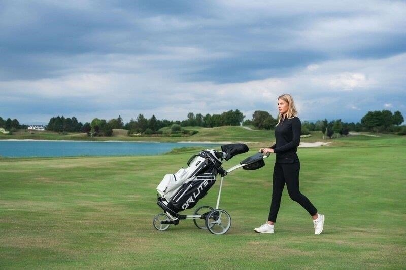 Big Max Dri Lite Sport 3 cart bag, čierna/taupe