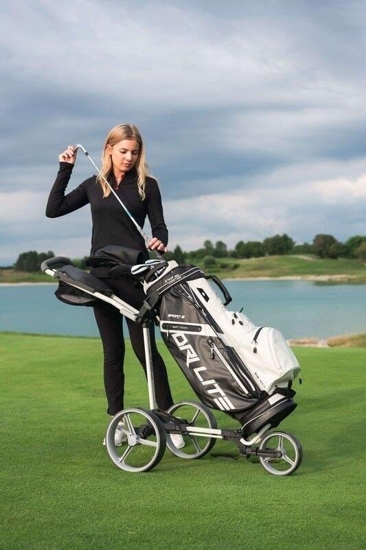 Big Max Dri Lite Sport 3 cart bag, čierna/taupe