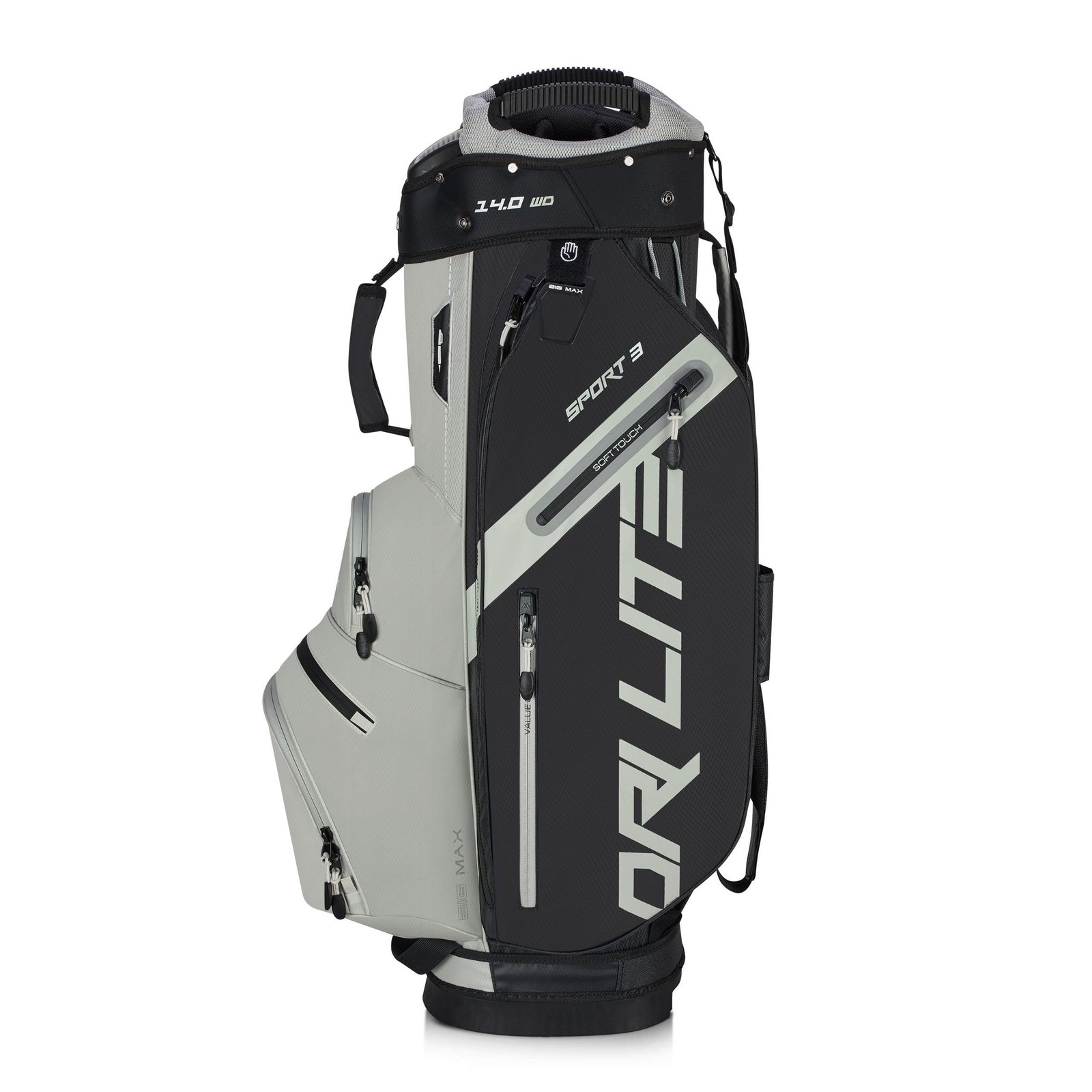 Big Max Dri Lite Sport 3 cart bag, čierna/taupe
