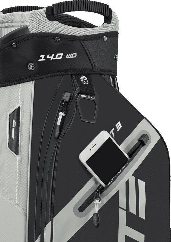 Big Max Dri Lite Sport 3 cart bag, čierna/taupe