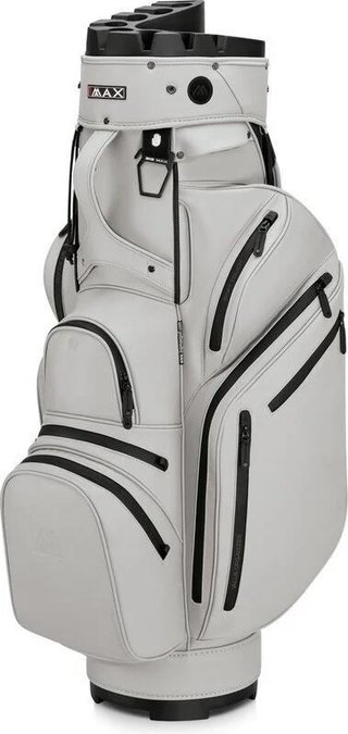 Big Max Dri Lite Silencio Prime cart bag, off white