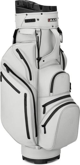 Big Max Dri Lite Silencio Prime cart bag, off white