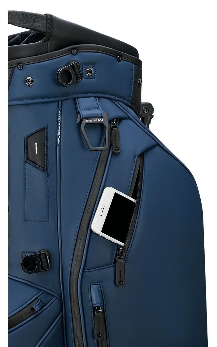Big Max Dri Lite Hybrid Prime stand bag, navy