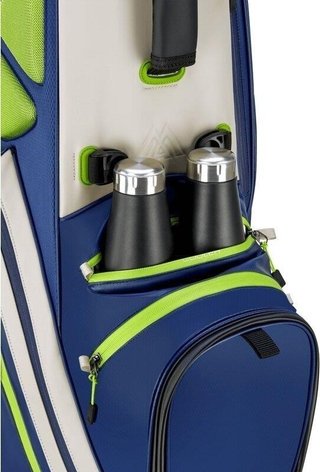 Big Max Dri Lite Hybrid Tour 2 stand bag, navy/lime