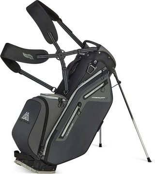 Big Max Dri Lite Feather 2 stand bag, šedo/čierna