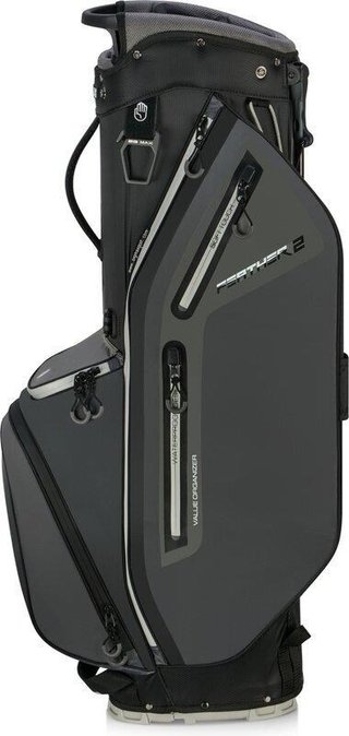 Big Max Dri Lite Feather 2 stand bag, šedo/čierna