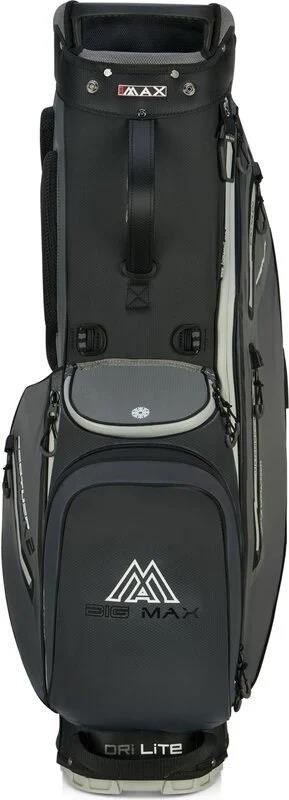 Big Max Dri Lite Feather 2 stand bag, šedo/čierna