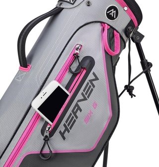 Big Max Big Max HEAVEN Six G stand bag, charcoal/silver/fuchsia