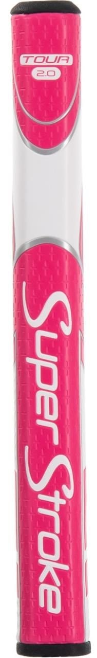 SuperStroke Zenergy Tour 2.0 putter grip, ružová/biela