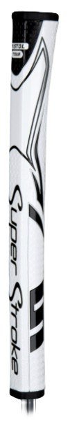 SuperStroke Zenergy Pistol GT Tour putter grip, biela/čierna