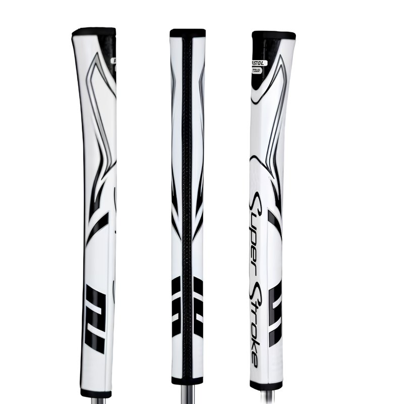 SuperStroke Zenergy Pistol GT Tour putter grip, biela/čierna