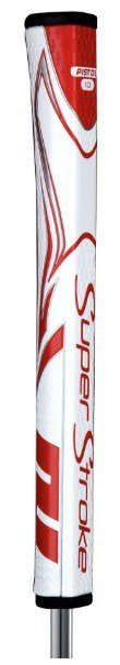 SuperStroke Zenergy Pistol GT 1.0 grip na putter, biela/červená