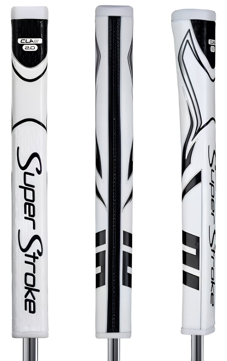 SuperStroke Zenergy CLAW 2.0 putter grip, bielo/čierna