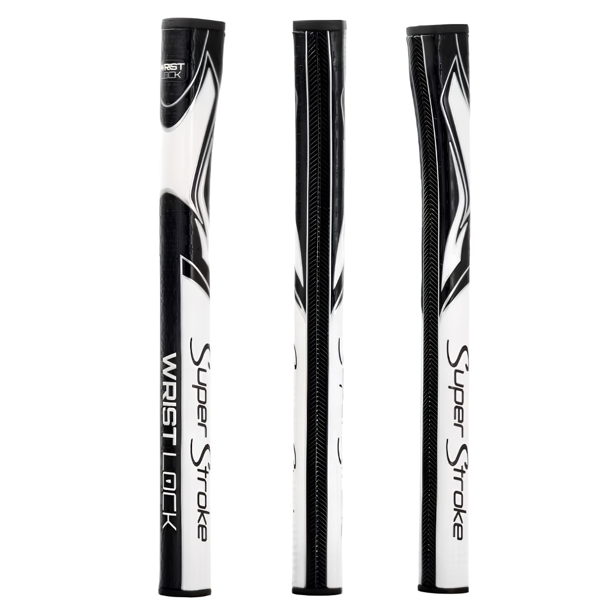 SuperStroke Zenergy XL Wrist Lock putter grip, čierna/biela