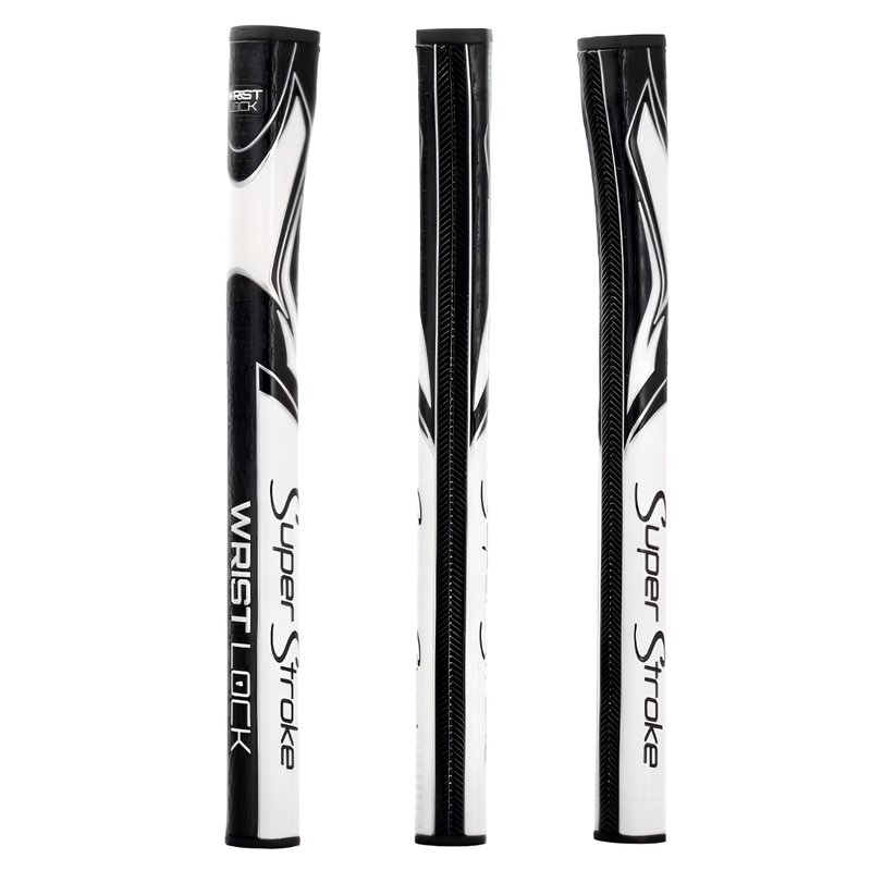 SuperStroke Zenergy XL Wrist Lock putter grip, čierna/biela