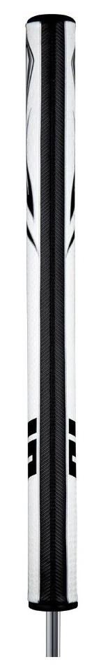 SuperStroke Zenergy Flatso 17" putter grip, biela/čierna