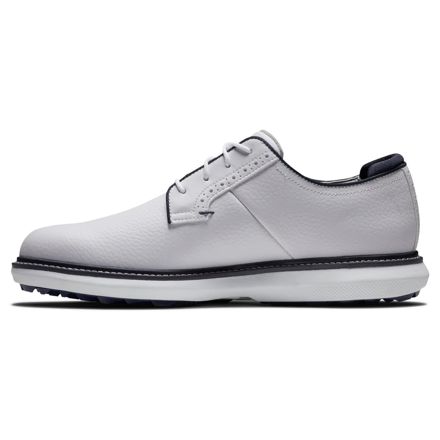 FootJoy Traditions Blucher Spikeless pánske golfové topánky, biele