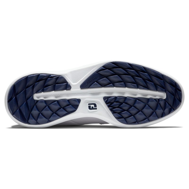 FootJoy Traditions Blucher Spikeless pánske golfové topánky, biele