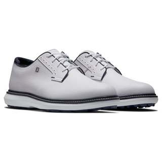 FootJoy Traditions Blucher Spikeless pánske golfové topánky, biele