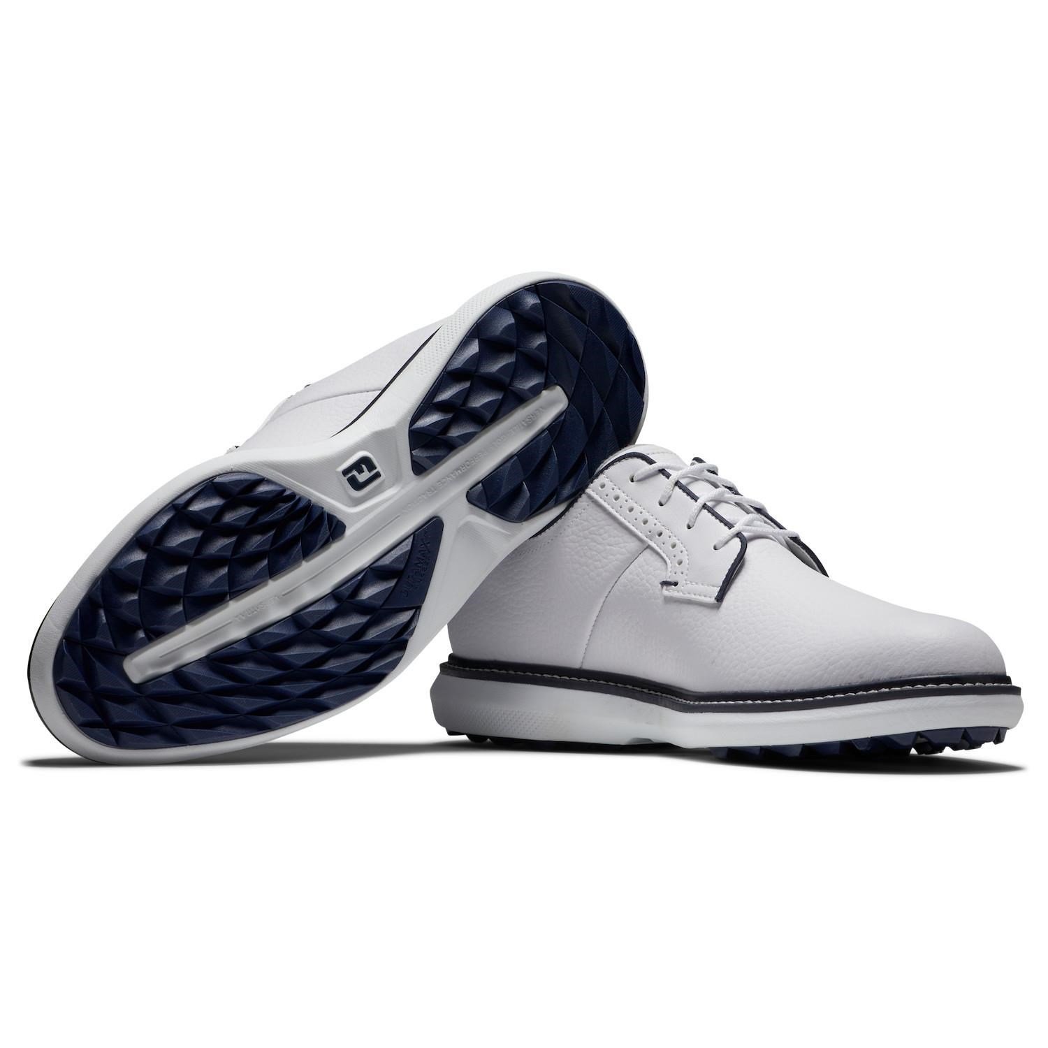 FootJoy Traditions Blucher Spikeless pánske golfové topánky, biele