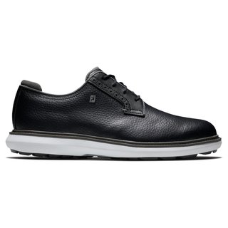 FootJoy Traditions Blucher pánske golfové topánky, čierno/šedo/biele