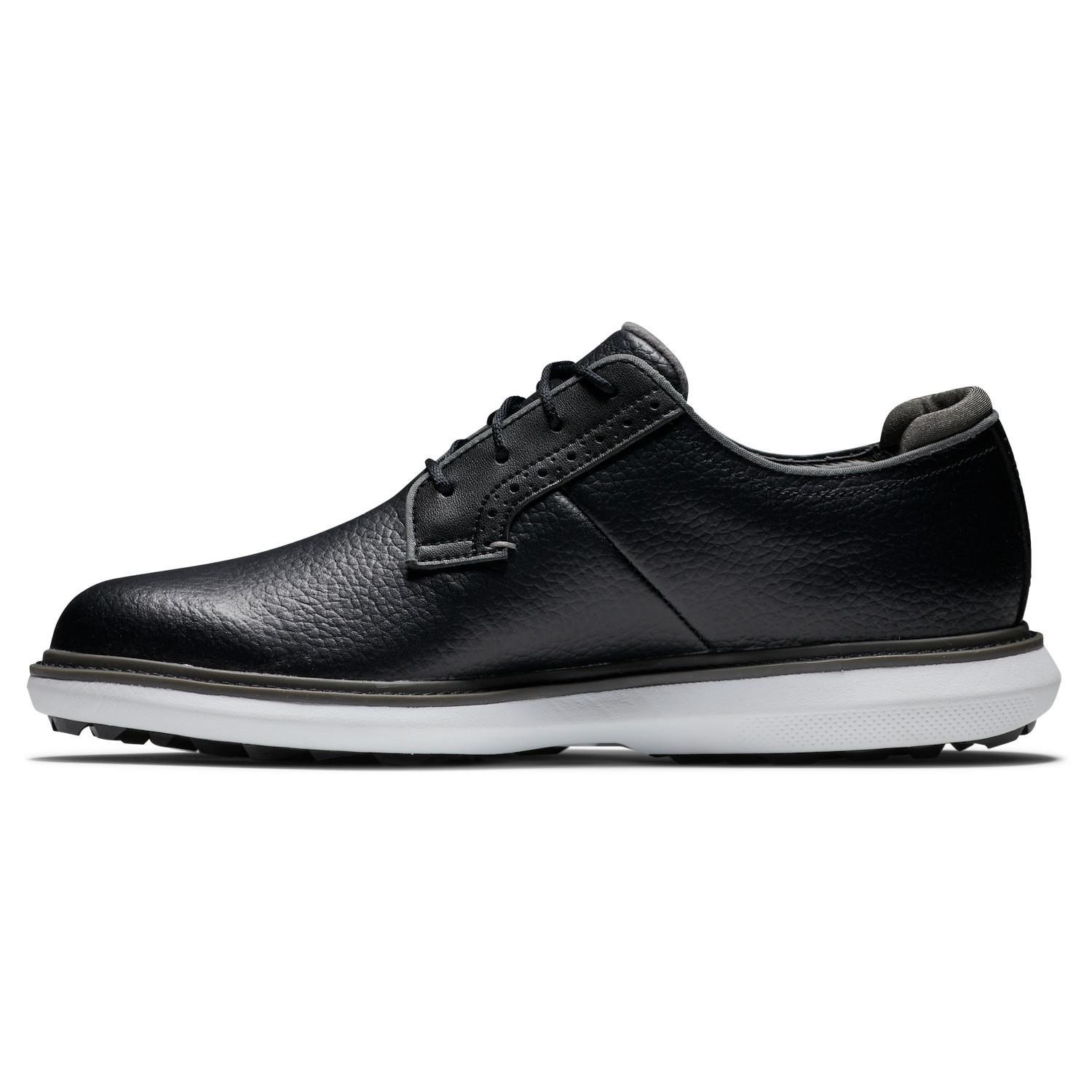 FootJoy Traditions Blucher pánske golfové topánky, čierno/šedo/biele