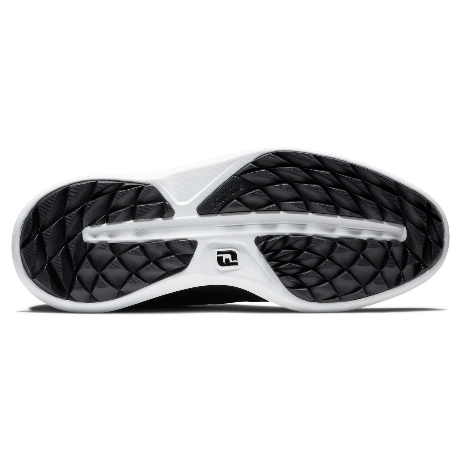 FootJoy Traditions Blucher pánske golfové topánky, čierno/šedo/biele