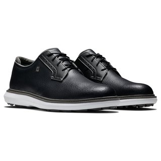 FootJoy Traditions Blucher pánske golfové topánky, čierno/šedo/biele