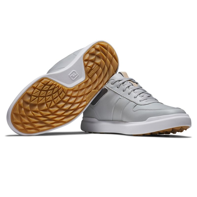 FootJoy Contour Casual pánske golfové topánky, šedé