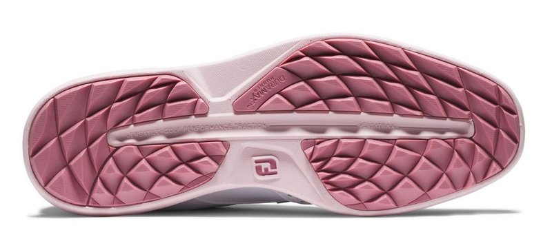 FootJoy Traditions Spikeless dámske golfové topánky, biele