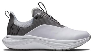 FootJoy Quantum Leather dámske golfové topánky, bielo/šedé