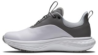 FootJoy Quantum Leather dámske golfové topánky, bielo/šedé