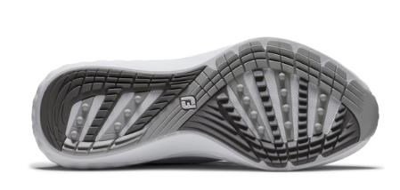 FootJoy Quantum Leather dámske golfové topánky, bielo/šedé