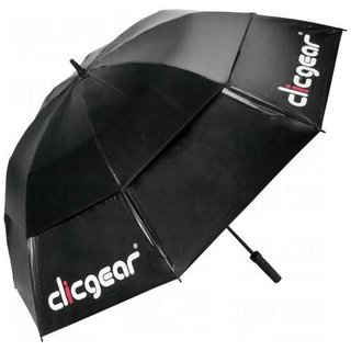 Clicgear Double Canopy golfový dáždnik 68", čierna