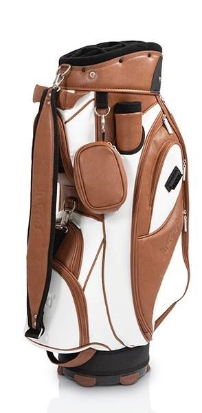 JuCad Style cart bag, hnedo/biely
