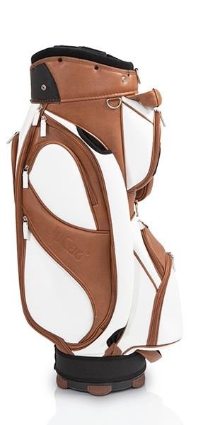 JuCad Style cart bag, hnedo/biely