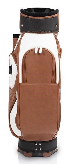 JuCad Style cart bag, hnedo/biely