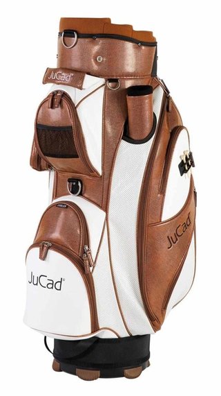 JuCad Style cart bag, hnedo/biely