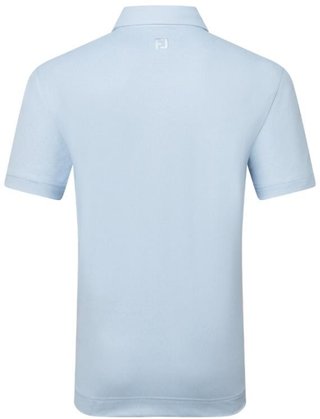 FootJoy Etched Texture Print Lisle pánske polo, skyway