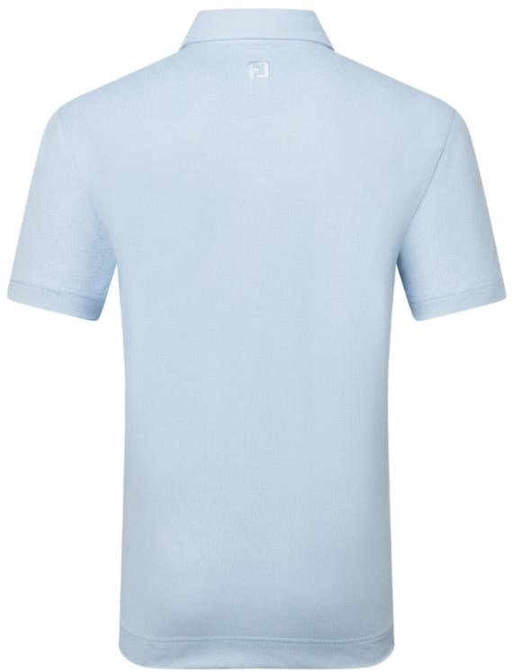 FootJoy Etched Texture Print Lisle pánske polo, skyway