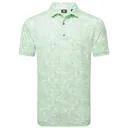 FootJoy Pop Camo Lisle pánske polo, pistachio