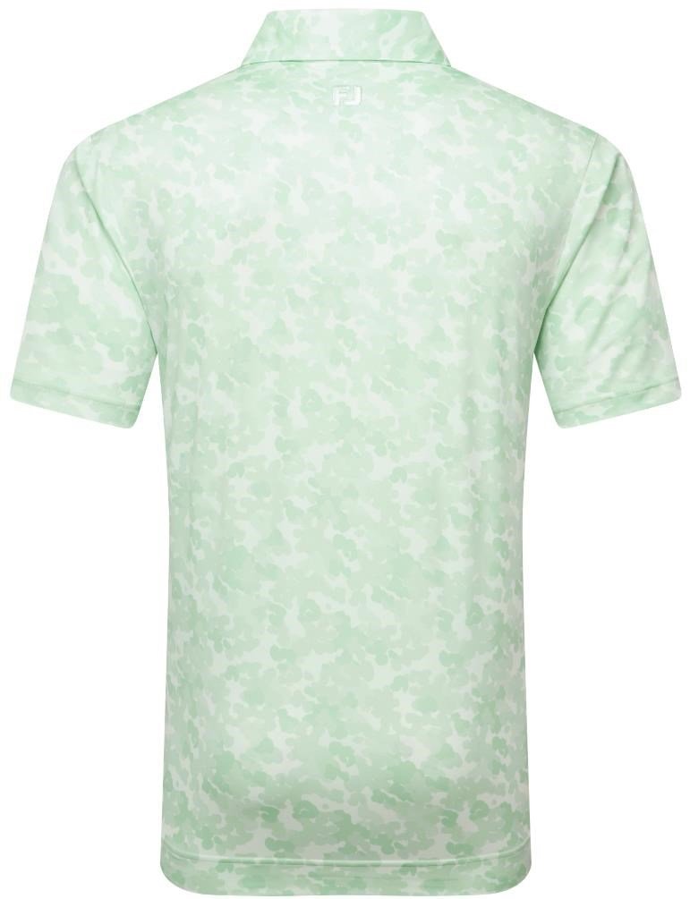 FootJoy Pop Camo Lisle pánske polo, pistachio