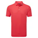 FootJoy Stretch Pique Solid pánske polo, hibiscus