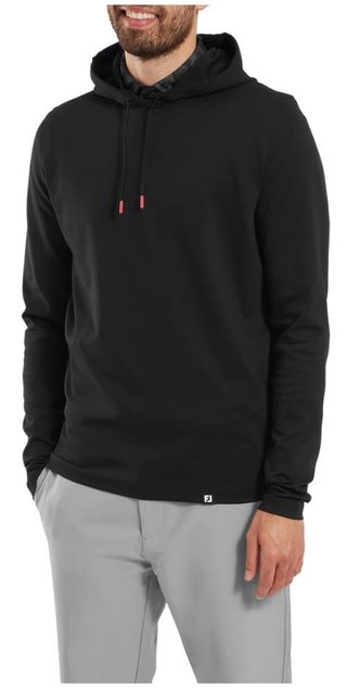 FootJoy Ottoman Jacquard pánska mikina, čierna