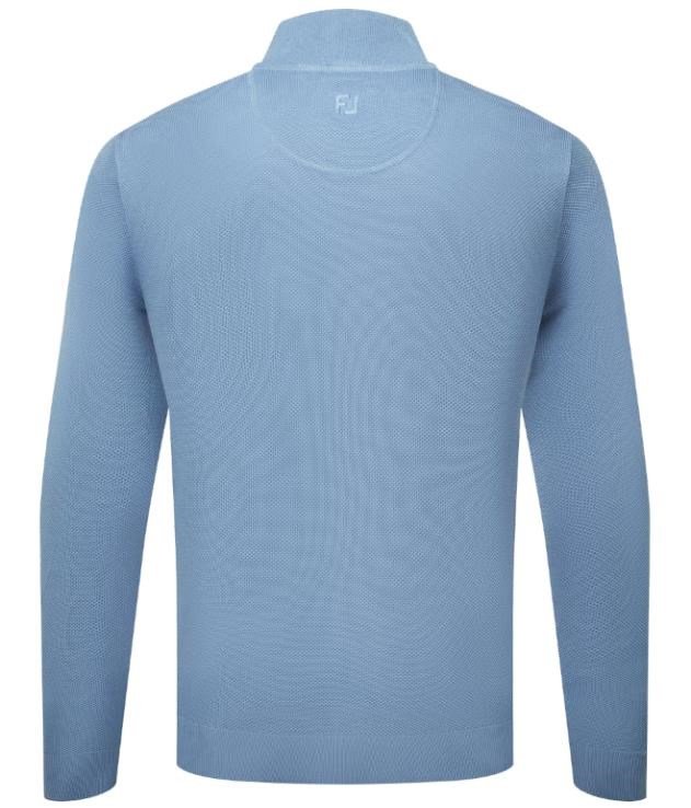 FootJoy Drirelease Button Placket pánsky sveter, blue jay